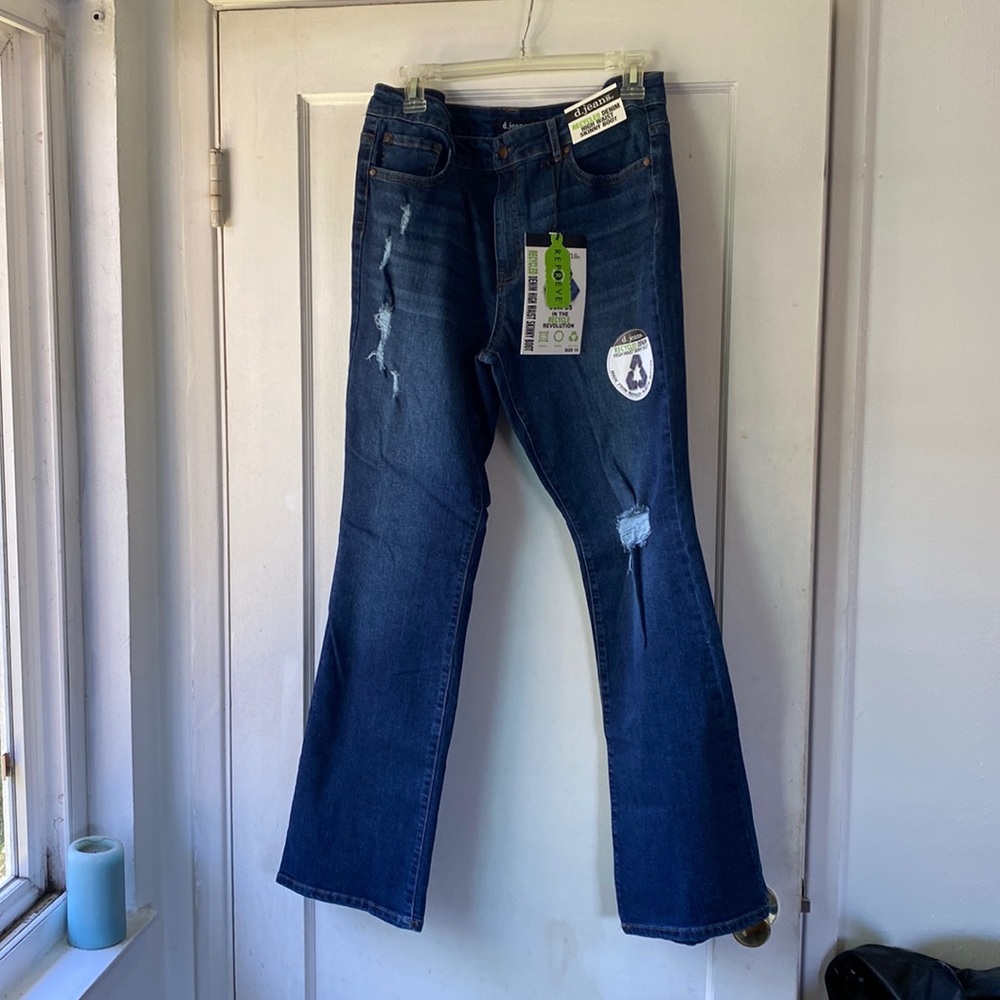 D. Jeans High Waisted Skinny Boot Recycled Denim Jeans